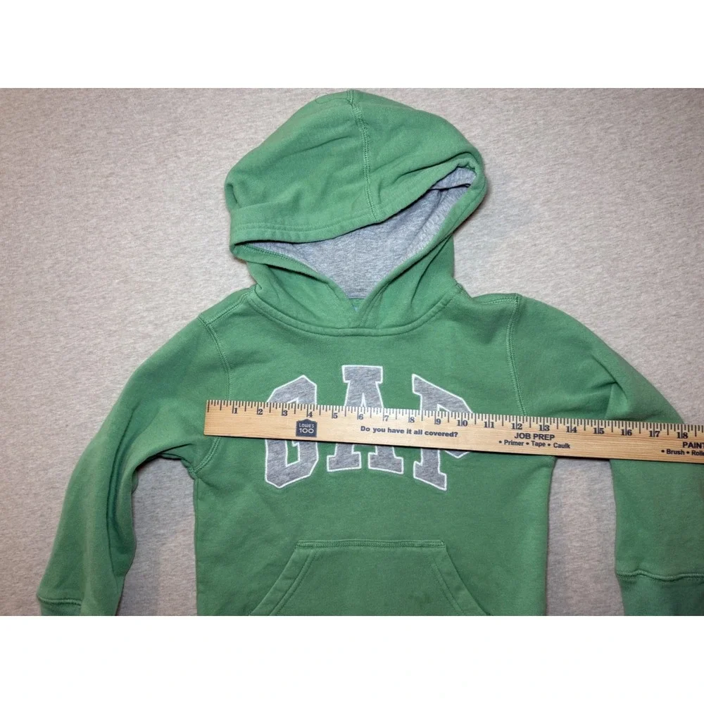 Baby Gap Toddler Hoodie Sweatshirt. 5years. Green Cotton/Polyester Blend.
